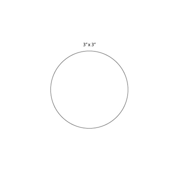 3" Circle Sticker Thumbnail